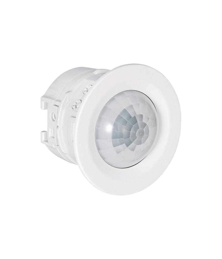 Detector PIR de 360° a pilas para montaje empotrado