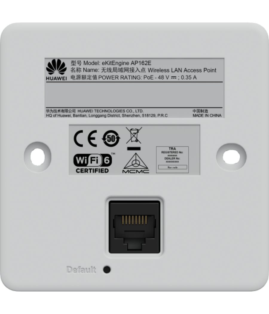 Huawei ekit ap162e 2975 mbit/s blanco energía sobre ethernet (poe)