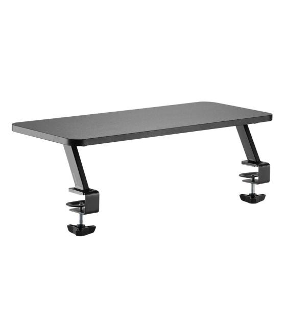 Elevador soporte de monitor para escritorio mesa gaming phoenix riser pro 65 x 26 cm madera mdf fijación universal ajustable