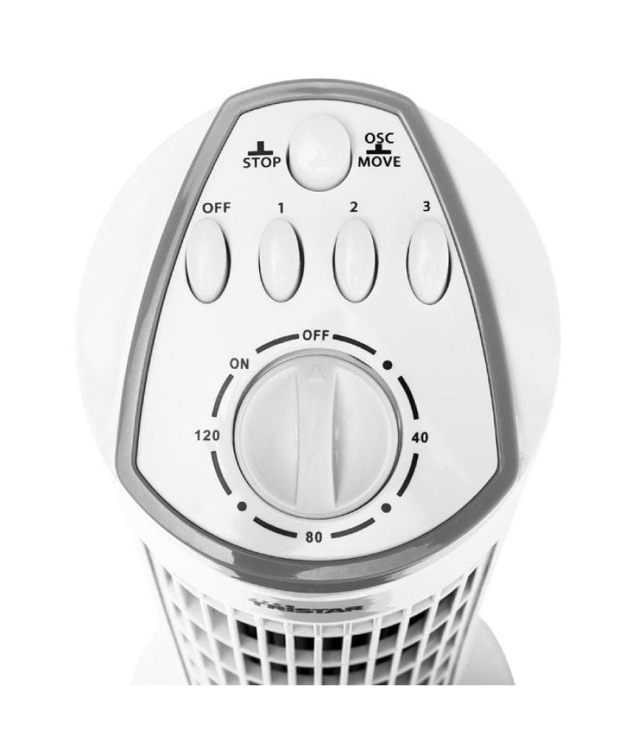 Ventilador de torre tristar ve-5864/ 40w/ 3 velocidades