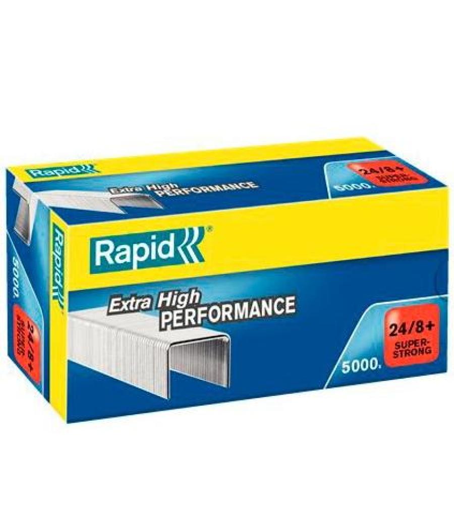Rapid grapas 24/8+ súper strong galvanizada caja de 5000