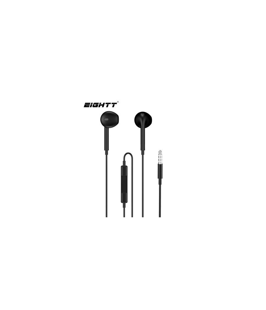 Eightt - Auriculares EAUR-APB con Micrófono y Control de Volumen - Imagen 1