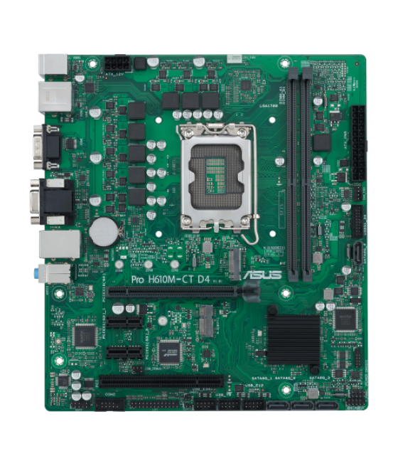 Asus pro h610m-c d4-csm intel h610 lga 1700 micro atx