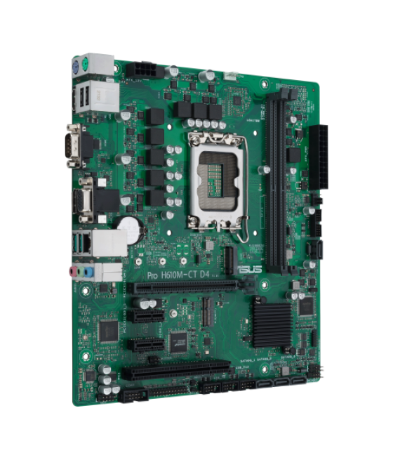 Asus pro h610m-c d4-csm intel h610 lga 1700 micro atx