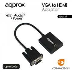 approx APPC25 Adaptador VGA A HDMI
