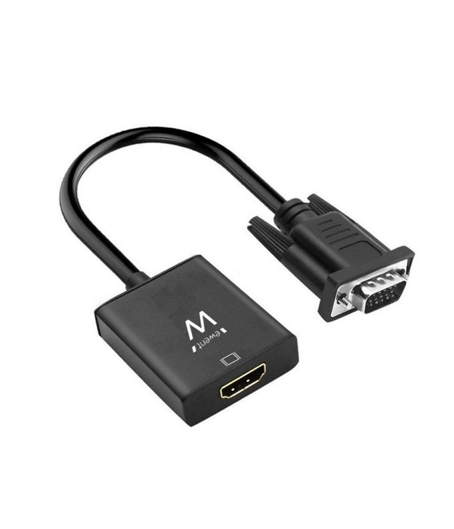 EWENT EW9866 Adaptador Vga/Hdmi con Audio - Imagen 4