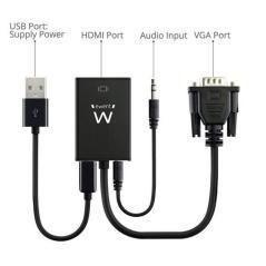 EWENT EW9866 Adaptador Vga/Hdmi con Audio - Imagen 5