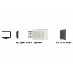 Delock Adaptador HDMI-A Macho/ VGA Hembra