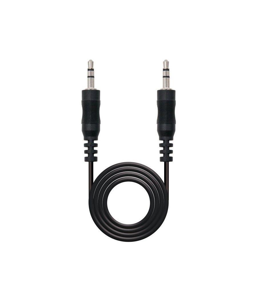 Nanocable Cable Audio, Jack 3.5/M-M, Negro, 10 M - Imagen 4