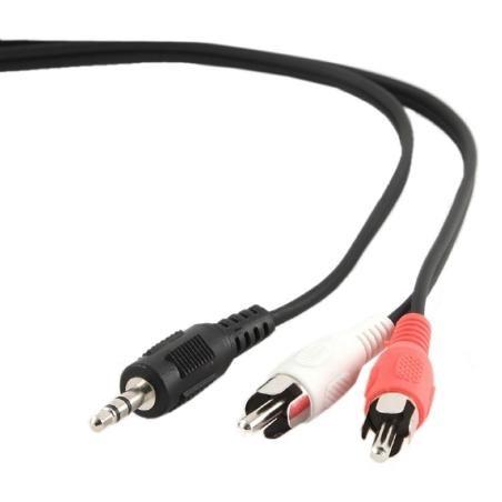 Cable audio gembird conector 3,5mm a rca 5m