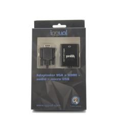iggual Adaptador VGA a HDMI + audio + microUSB - Imagen 4