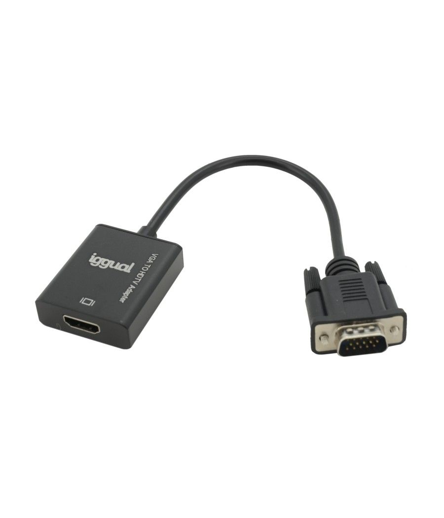 iggual Adaptador VGA a HDMI + audio + microUSB - Imagen 5