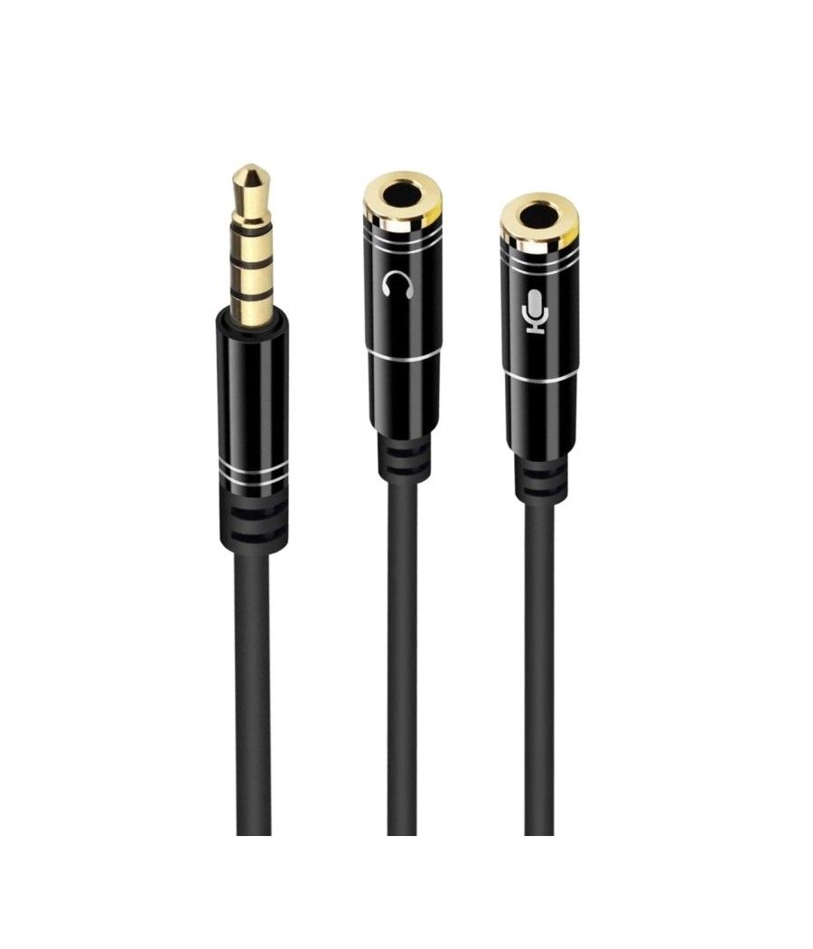 Ewent Cable Audio Jack 3,5/M-2 Jack 3,5/H -0,30mt - Imagen 4