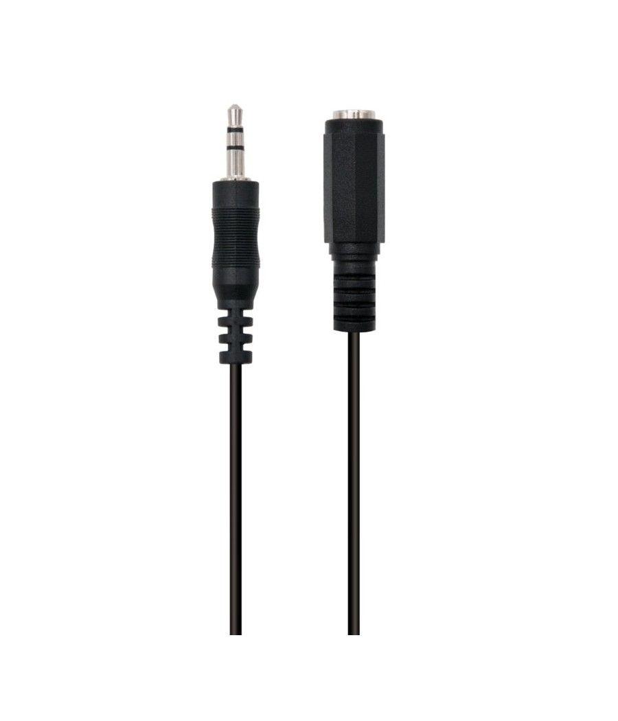 Ewent Cable Audio Estereo 3,5mm/M y 3,5mm/H - 2mt - Imagen 2