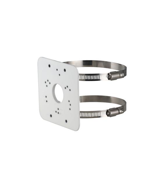 Soporte abrazadera de columna para domos y cámaras