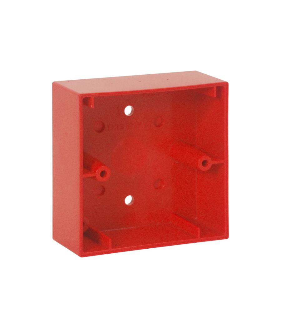 Caja de montaje roja para pulsadores analógicos IQ8 de Esser By Honeywell
