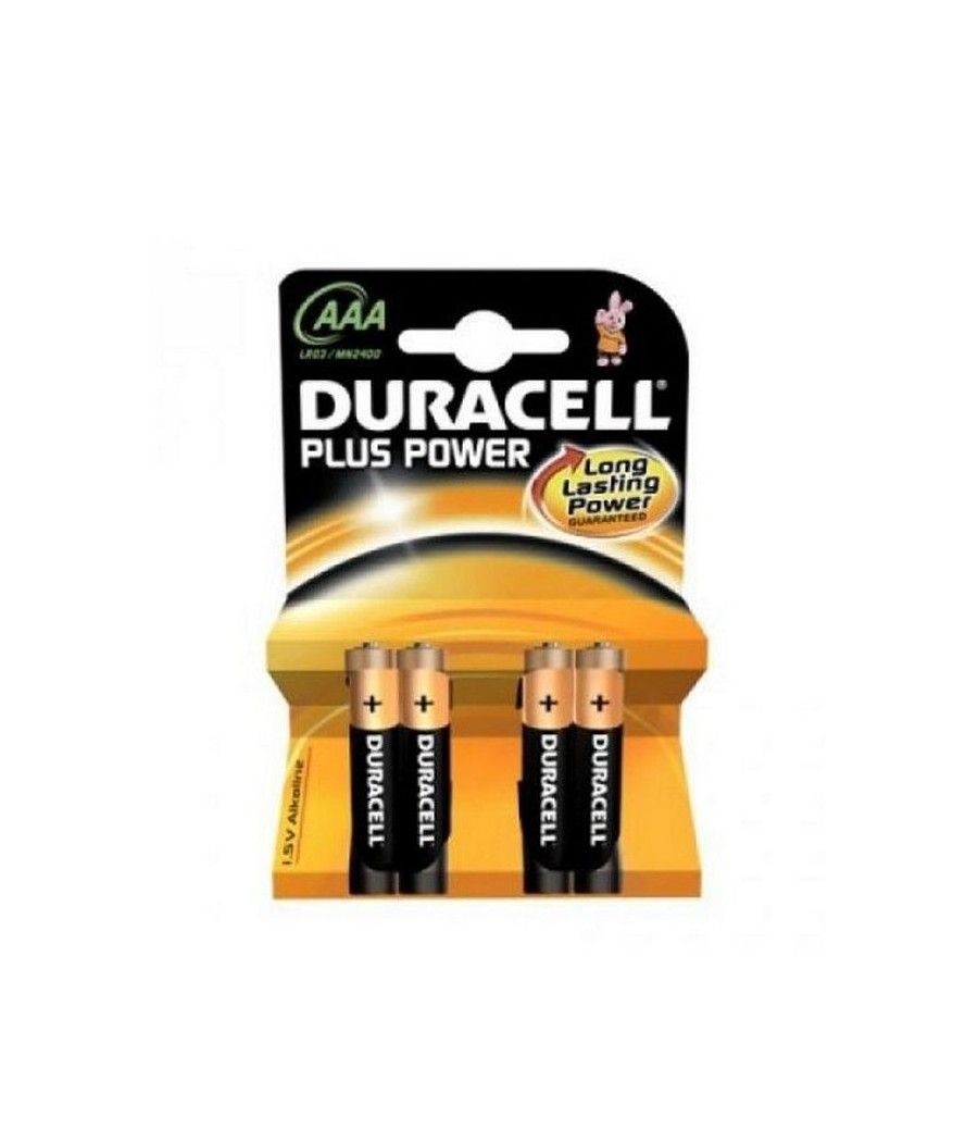 Duracell Pila Alcalina Plus Power LR3 AAA Pack-4 - Imagen 3