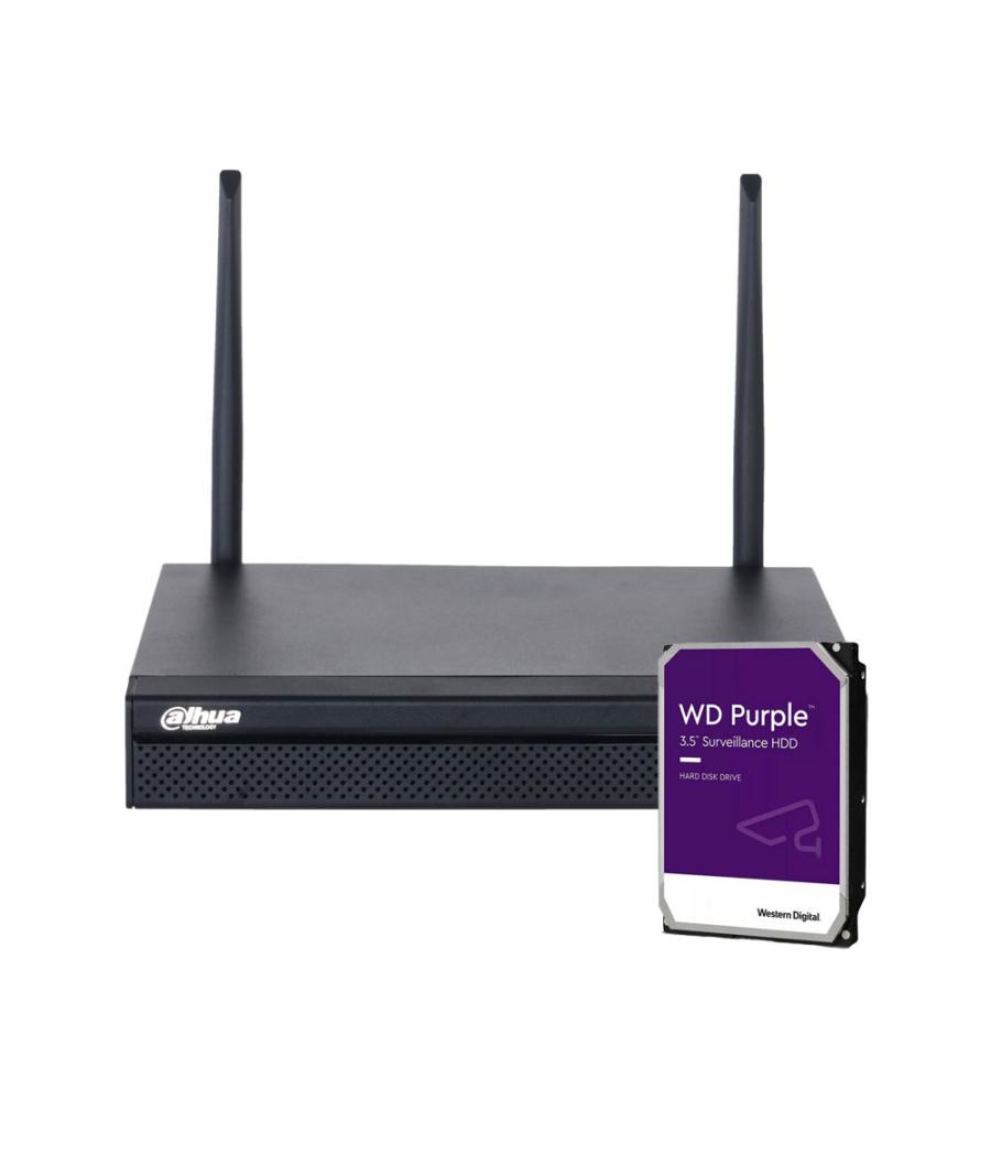 NVR WiFi de 4 canales