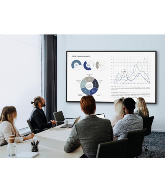 Viewsonic CDE9830 pantalla de señalización 2,49 m (98") Wifi 500 cd / m² 4K Ultra HD Negro Procesador incorporado Android 11