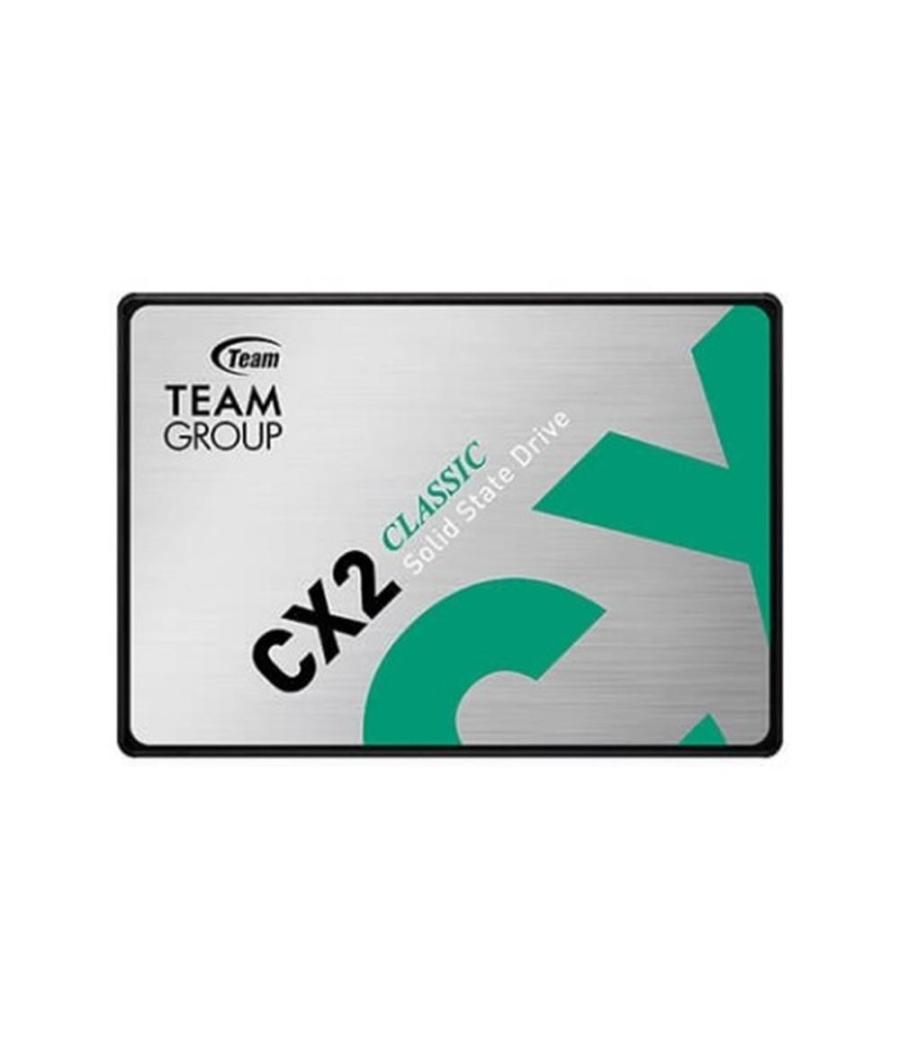 Disco duro interno ssd teamgroup cx2 512gb 2.5 pulgadas sata3