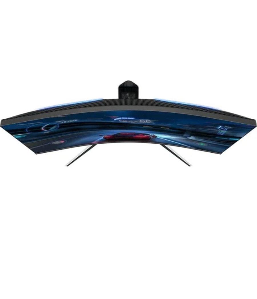 Monitor gaming curvo tcl 34r83q 34'/ wqhd/ 1ms/ 170hz/ va/ regulable en altura/ blanco y negro