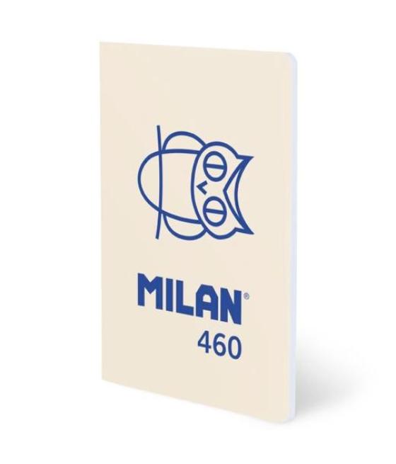 Milan libreta grapada a5 24h papel blanco 95gr liso colección 460 since 1918 beige