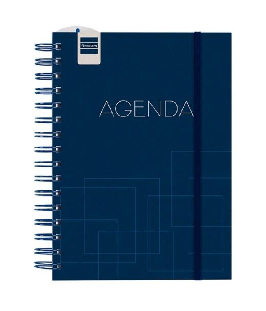 Finocam agenda institut para estudiantes espiral doble 4º svv azul 2025-2026