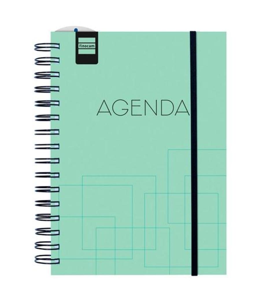 Finocam agenda institut para estudiantes espiral doble 4º svv turquesa 2025-2026