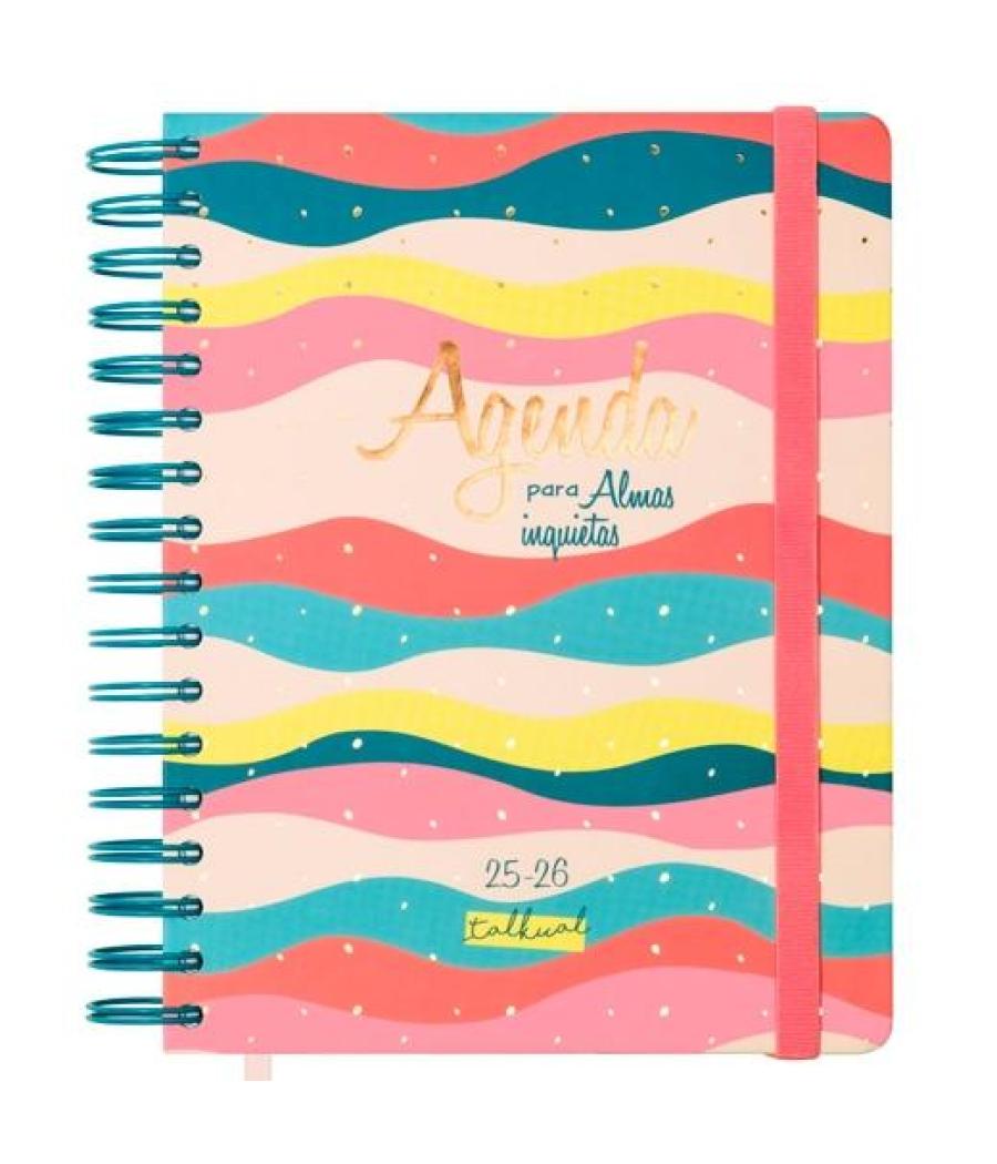 Finocam agenda talkual espiral doble 4º 1dp tapa dura "almas" 2025-2026