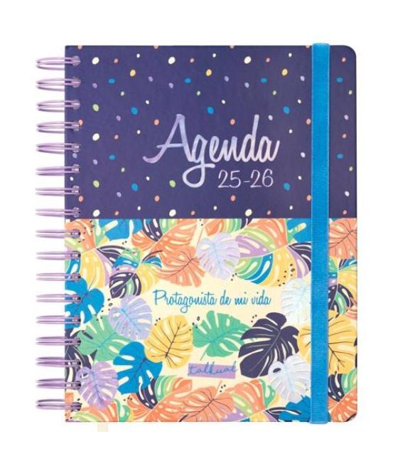 Finocam agenda talkual espiral doble 4º 1dp tapa dura "vida" 2025-2026