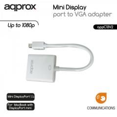 approx APPC13V2 Adaptador Mini Display Port a Vga