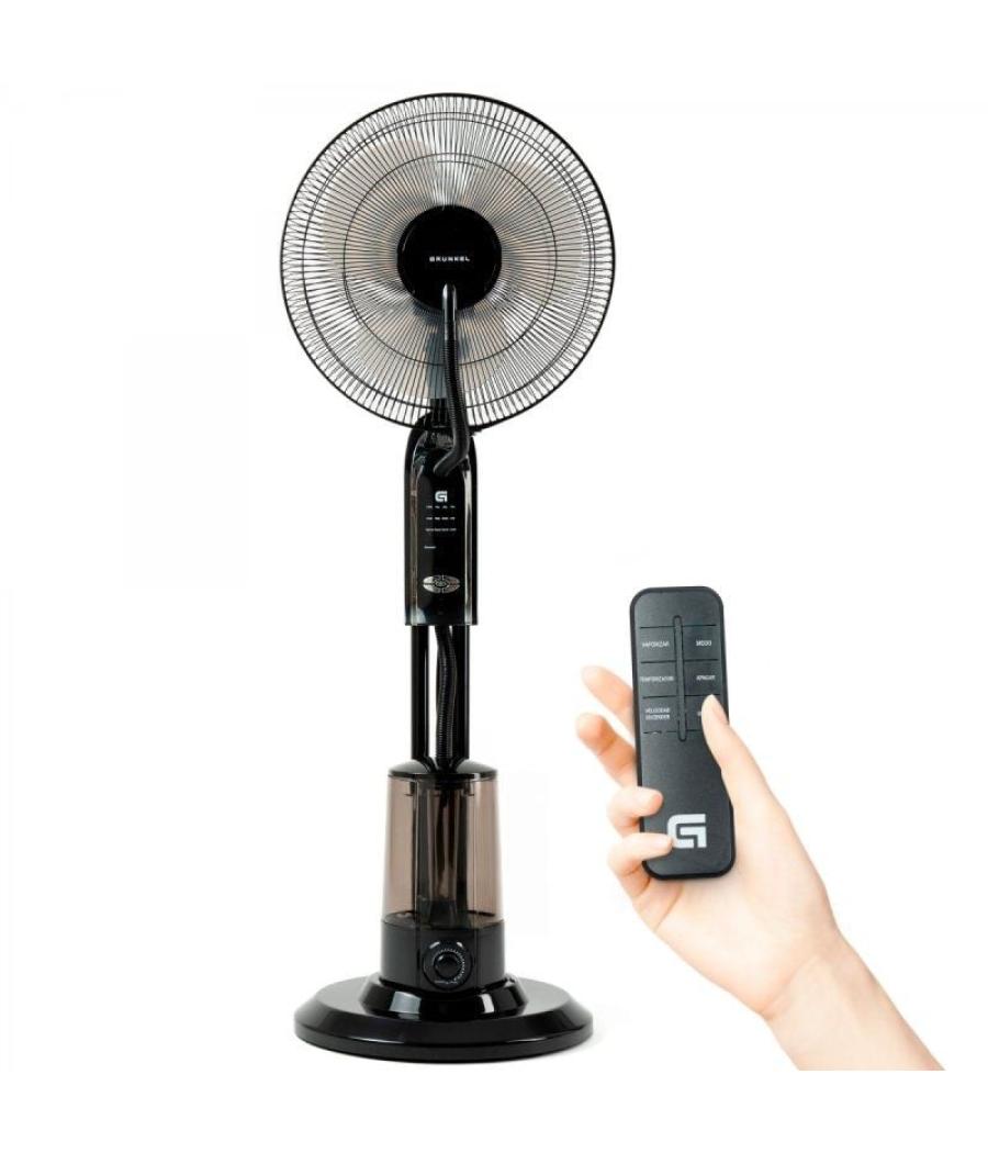 Ventilador nebulizador grunkel fan-16nebulizador/ 75w/ 3 aspas 40cm/ 3 velocidades