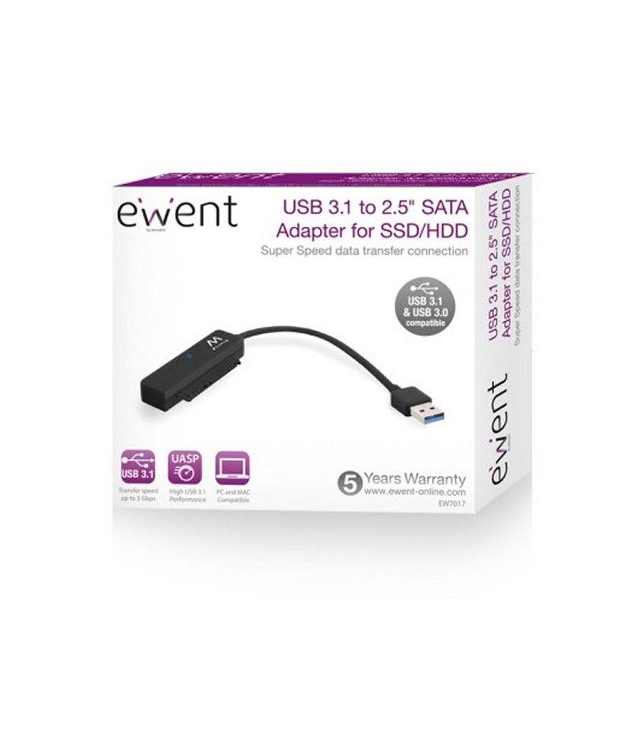Ewent Cable USB 3.1 Adp Sata 2.5"SSD/HD - Imagen 7