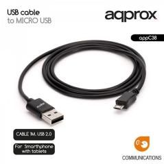 approx APPC38 Cable USB a Micro USB - Imagen 2