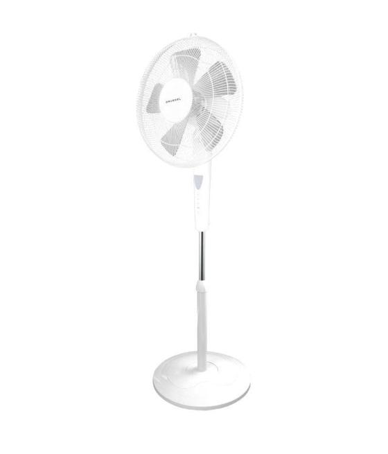 Ventilador de pie grunkel fan-b16ecotimer/ 60w/ 5 aspas 40cm/ 3 velocidades