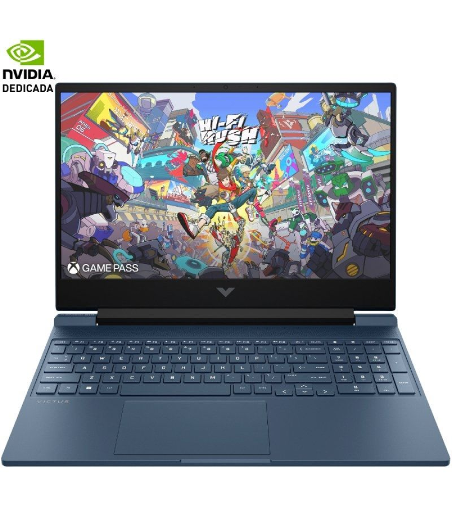 Portátil gaming hp victus 15-fa2031ns intel core i5-13420h/ 16gb/ 512gb ssd/ geforce rtx 3050/ 15.6'/ sin sistema operativo