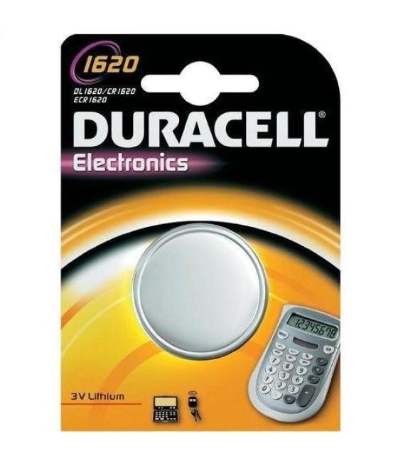 Duracell pilas planas de litio 3v - cr1620 blister 1 unidad