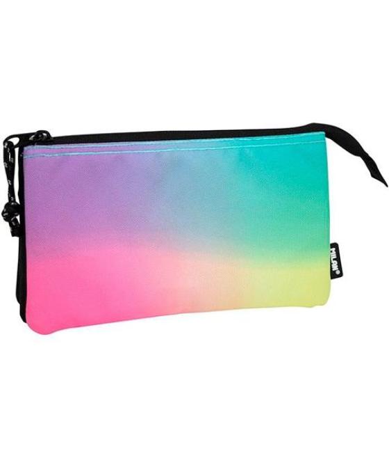 Milan portatodo 5 compartimentos sunset negro