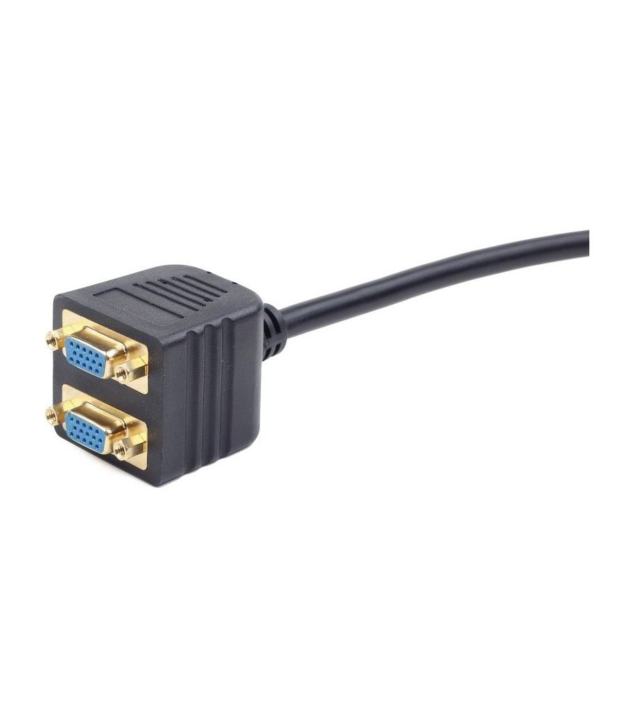 Gembird Cable Divisor VGA 1xHD15(M) 2xHD15(H) 0.2M - Imagen 3