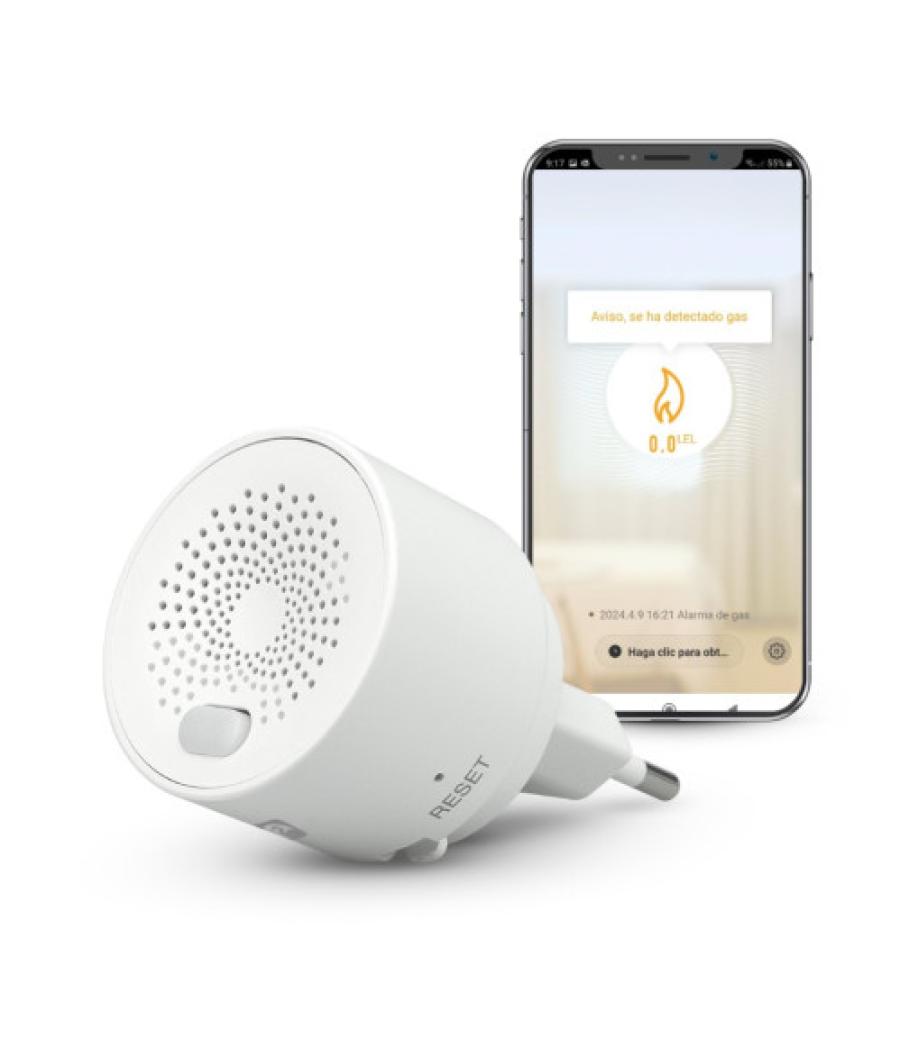 Detector de seguridad de gas smart wifi garza 401347c