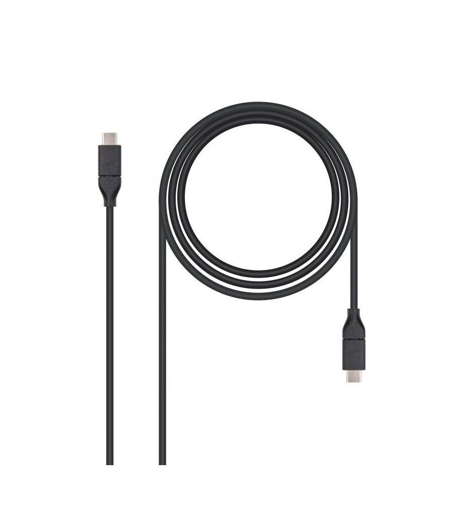 Nanocable Cable USB 3.1 Gen210Gbps USB-C A USB-C - Imagen 4