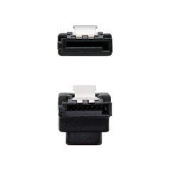Nanocable Cable SATA acodado anclajes, Rojo, 0.5m - Imagen 7