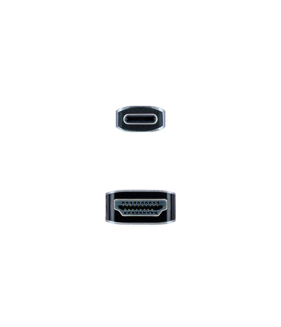 Nanocable Cable Conversor USB-C/M a HDMI/M 3 M - Imagen 9