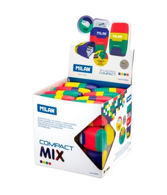 Milan afilaborra compac mix cubo expositor 24 ud c/surtidos