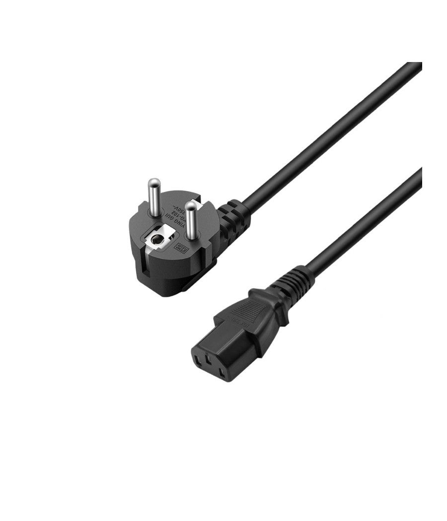 Ewent Cable alimentación 1,8m (IEC320 to C13) - Imagen 3