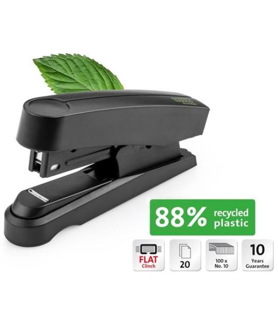 Novus grapadora b10fc profesional re new incluye 200 grapas no.10 negro