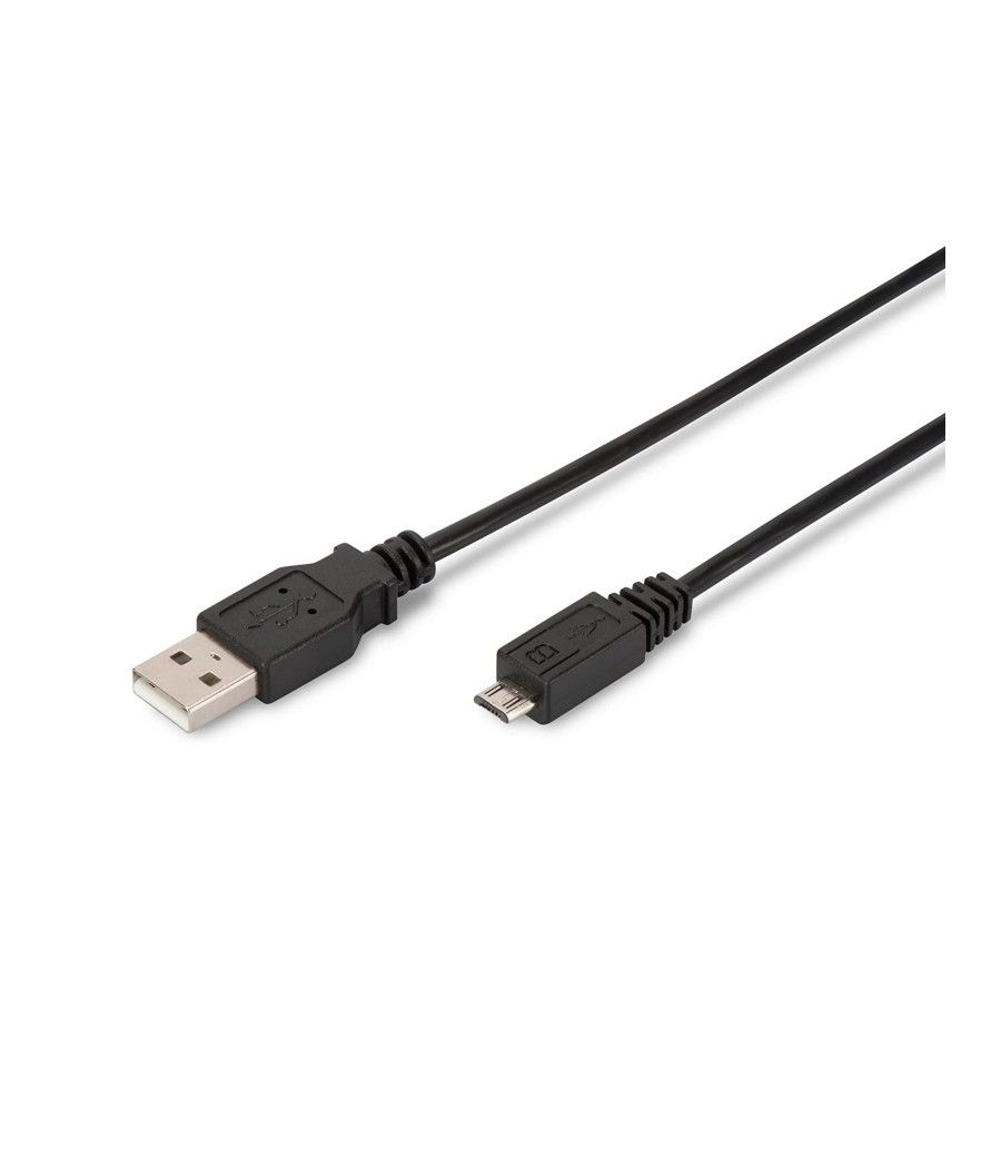 Ewent Cable USB 2.0  "A" M > Micro "B" M 1,0 m - Imagen 2
