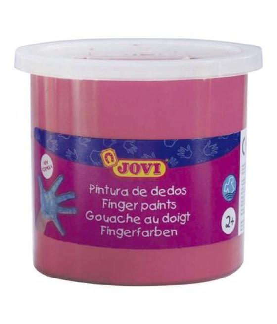Jovi estuche 5 botes pintura de dedos 125ml magenta