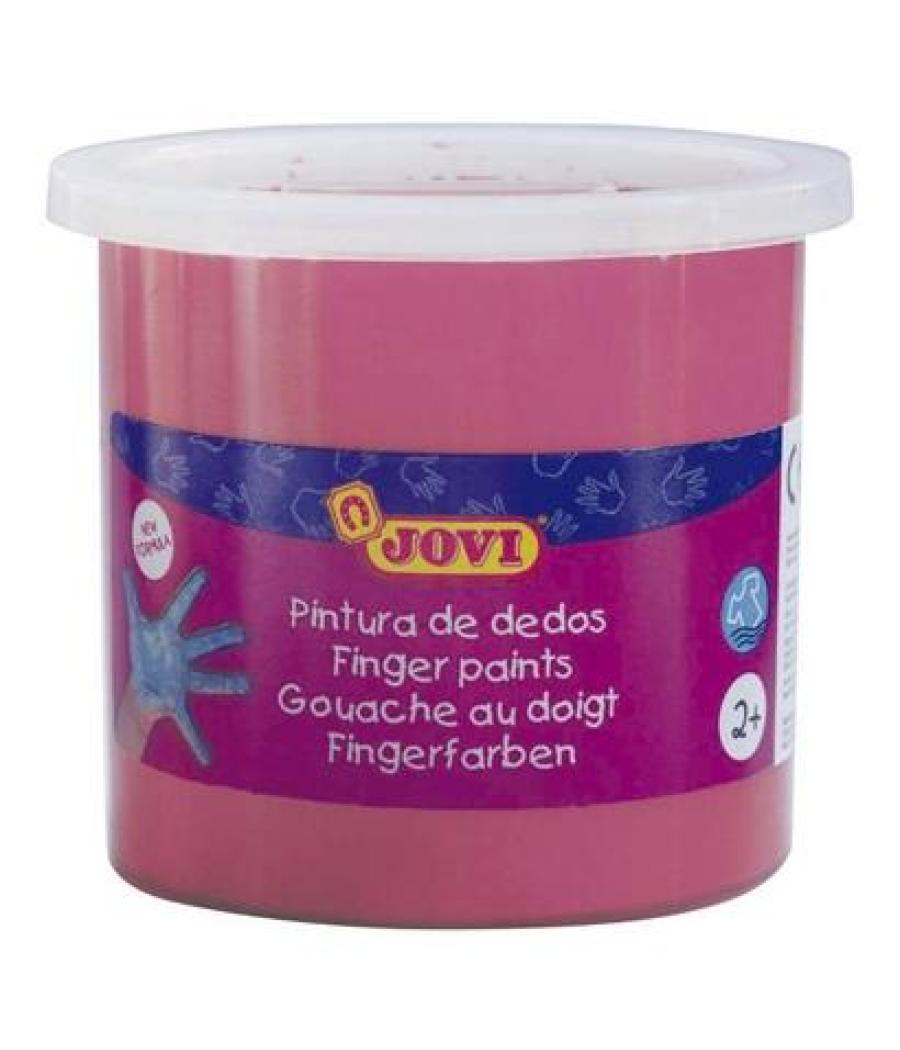 Jovi estuche 5 botes pintura de dedos 125ml magenta