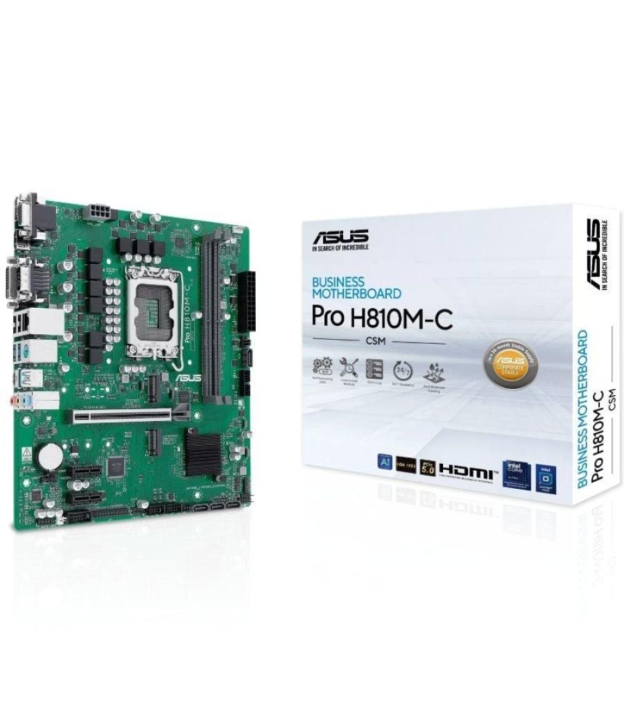 Placa base asus prime h810m-c-csm socket 1851/ micro atx